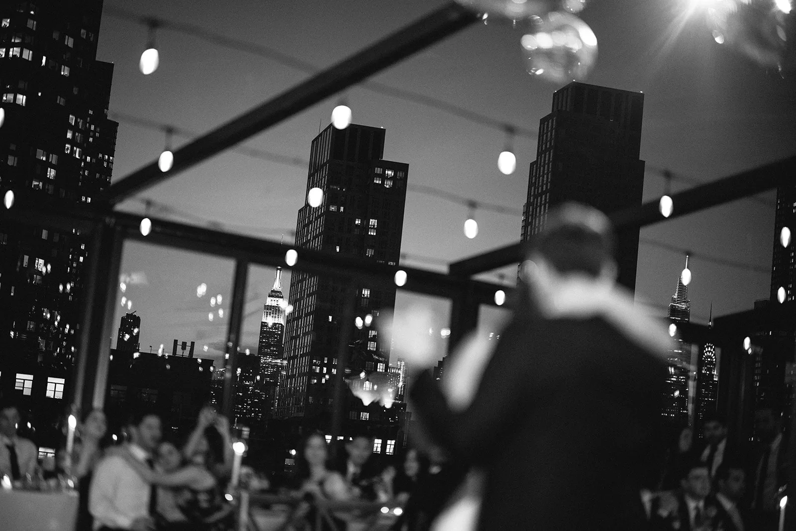 Dancing under the skyline