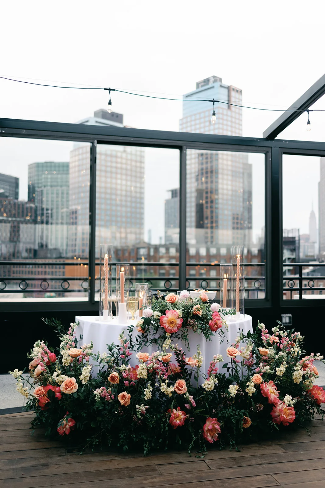An all-inclusive wedding reception in full flow